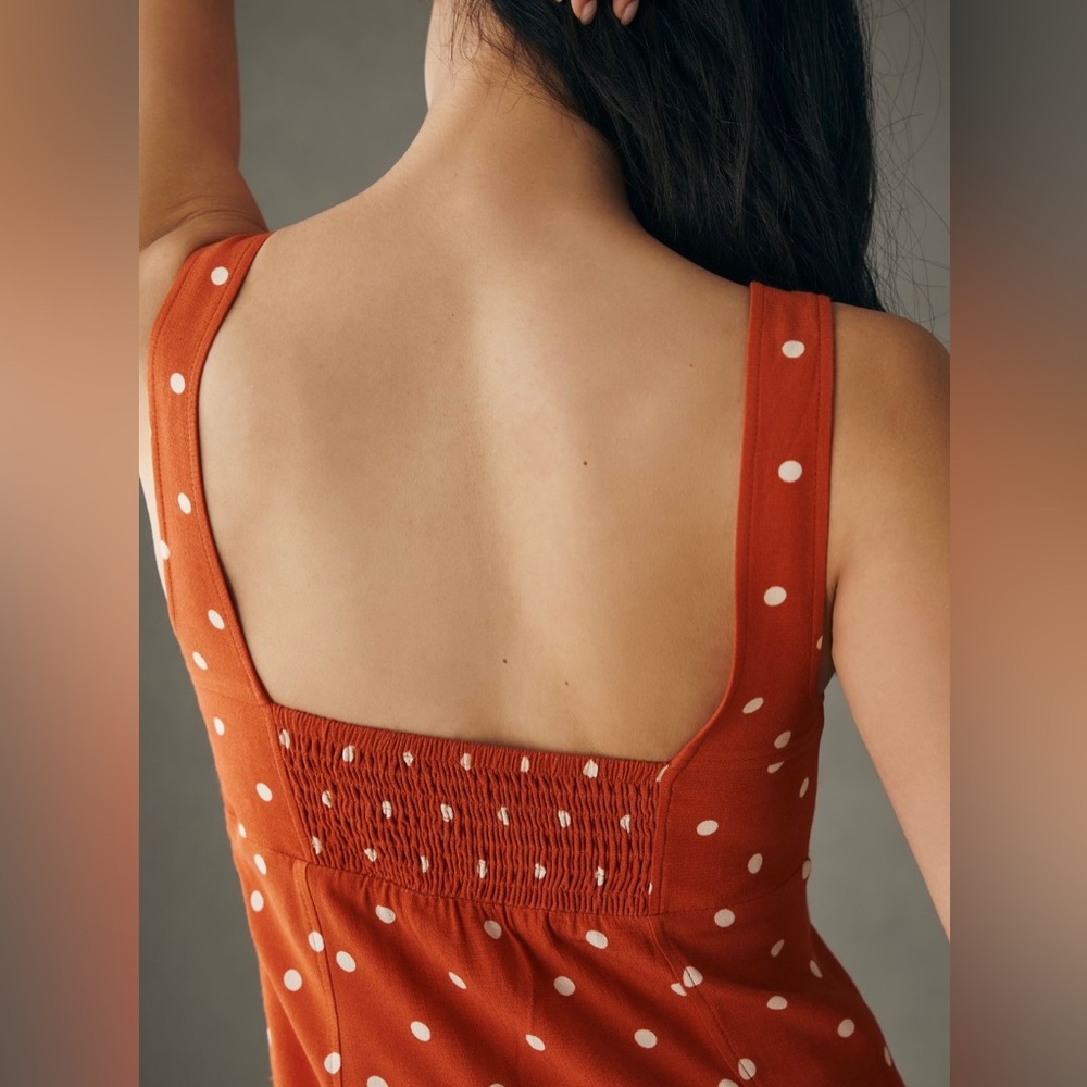 Maeve Sweetheart Button-Front Dress - Picture 3 of 15